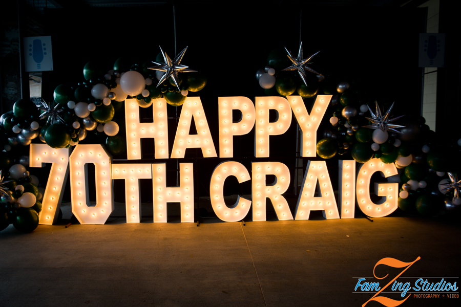 Craig's 70th | Fluor Field